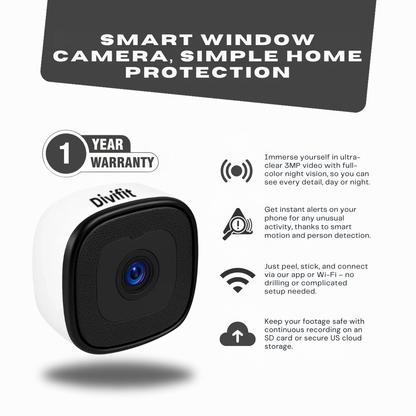 Divifit 3MP W150 Window Camera