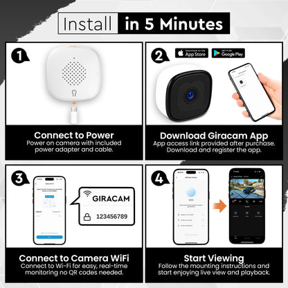Divifit 3MP W150 Window Camera