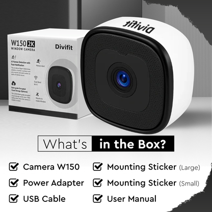 Divifit 3MP W150 Window Camera